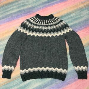 The Handknitting Association of Iceland Wool Sweater 100% wool